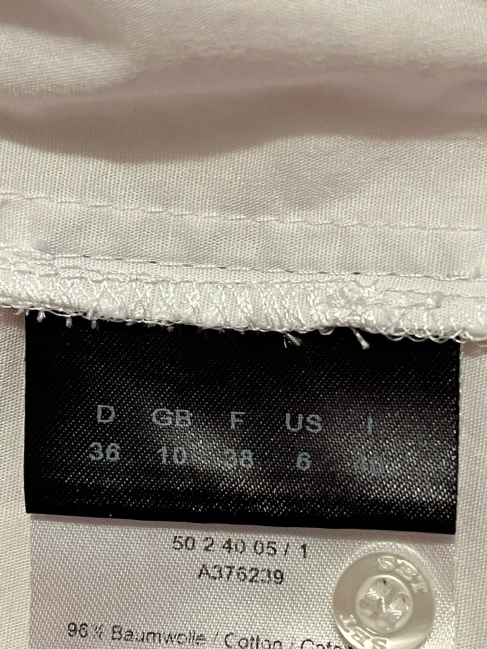 Off-Shoulder Cotton Ruffle Top - Picture 10 of 12